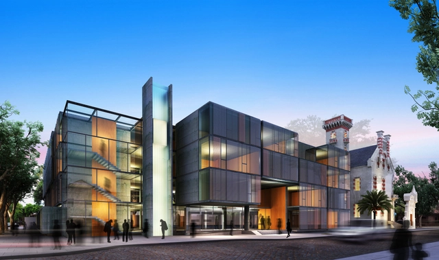 Mención Premiada Concurso ARQUIFADU: Nueva Escuela de Educación Técnica de la Universidad de Buenos Aires - Imagen Principal