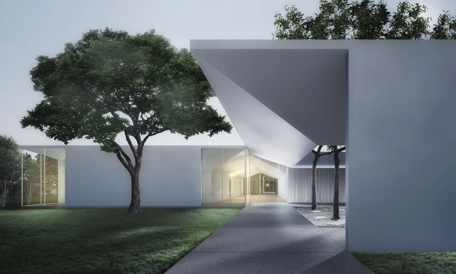 Johnston Marklee's Design for Menil Drawing Institute To Harness Gradients of Light - Gallery, Courtyard, Facade, Lighting