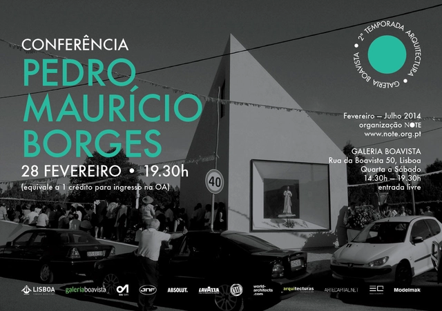 Conferência com Pedro Maurício Borges na Galeria Boavista, em Lisboa - Imagem de Destaque