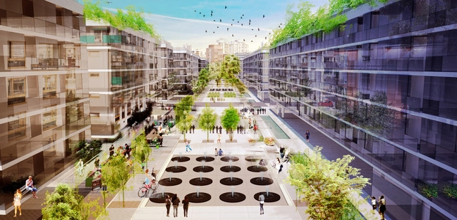 Primer Lugar Concurso Nacional Plan Maestro Playa Ferroviaria Caballito, Argentina - Imagen Principal