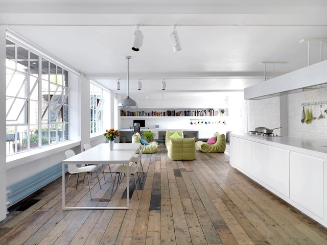 Bermondsey Warehouse Loft Apartment  / FORM Design Architecture - Interiores De Apartamentos