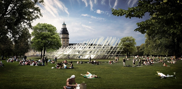 J. Mayer H. Chosen to Design Karlsruhe's Anniversary Pavilion  - Cultural Architecture
