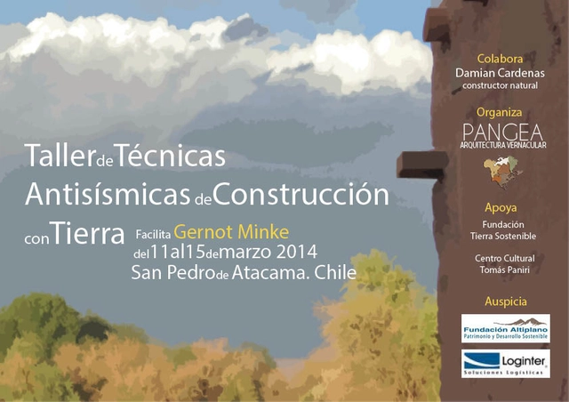 Taller de Técnicas Antisísmicas de Construcción con Tierra, Chile / ¡Participa por una beca! - Imagen Principal