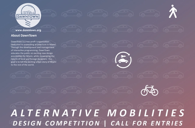 DawnTown - Architecture Ideas Competition: Alternative Mobilities - Featured Image
