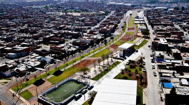 Parque Ecológico Línea Verde: El caso de reconversión urbana de Aguascalientes en México - Imagen Principal