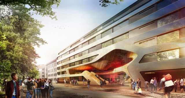 GRAFT Wins Competition to Restore and Extend Youth Hostel in Munich -  Hostel