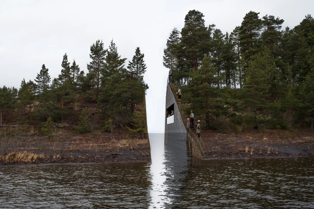 Arquitectura y Paisaje: "Memory Wound" - Monumento en homenaje a las victimas de la masacre en Noruega - Monumentos