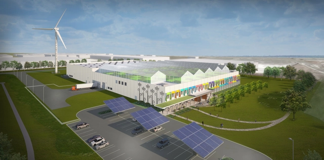 William McDonough Designs Ultra "Clean" Manufacturing Facility for Method - Factory, Facade