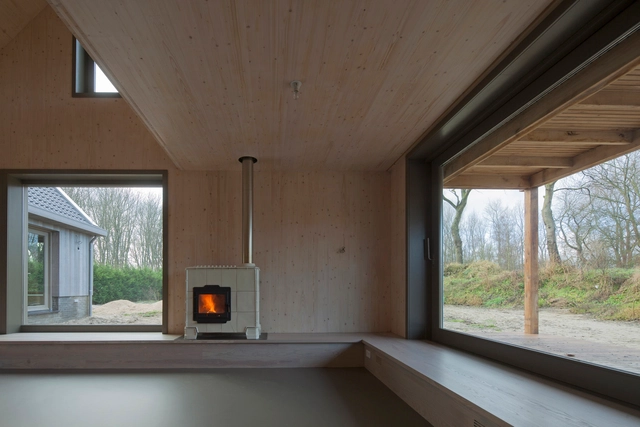 Country House Goedereede / Korteknie Stuhlmacher Architecten - Houses, Facade, Beam