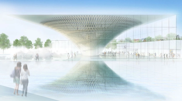 Shigeru Ban es Seleccionado Para Diseñar el Centro de Patrimonio Mundial Monte Fuji - Imagen Principal