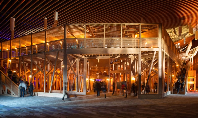 David Rockwell Designs Pop-Up “Talk” Theater for TED2014 - Cultural Architecture