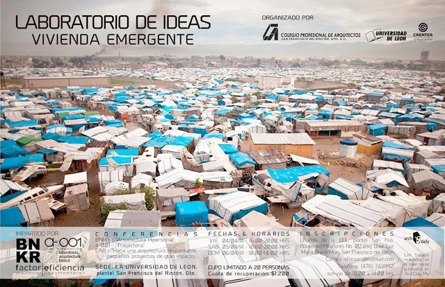 Laboratorio de Ideas: Vivienda Emergente / BNKR + A-001 + LABMx + Factor Eficiencia - Imagen Principal