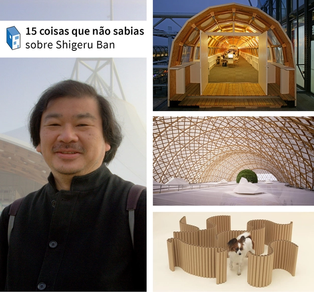 15 Coisas que não sabias sobre Shigeru Ban - Imagem de Destaque