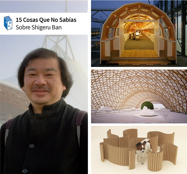 15 Cosas que No Sabías de Shigeru Ban - Imagen Principal