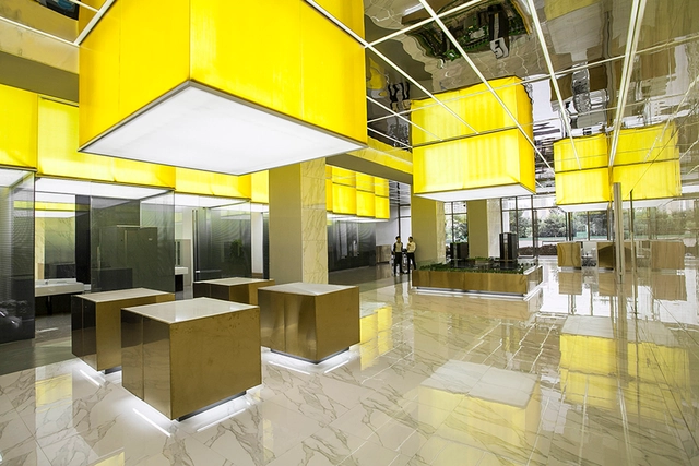 Juxing Tower Showroom / People's Architecture Office - Showroom