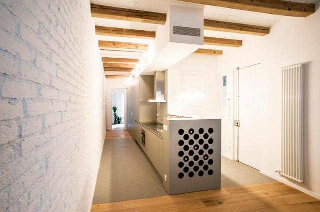 Reforma integral de piso pasante del ensanche de Barcelona / M2arquitectura - Interiores De Apartamentos