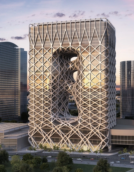 "City of Dreams" Hotel Tower / Zaha Hadid Architects - Hotels, Facade, Cityscape