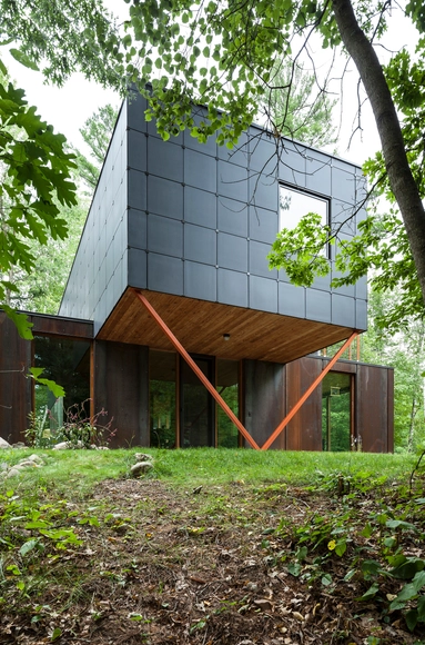 Two Bear Retreat / Edward M. Doyle - Houses, Garden, Facade, Forest