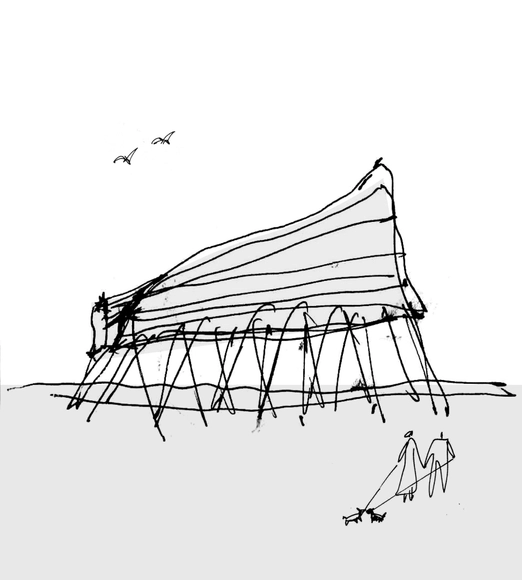 Emerging Architects Austin+Mergold Win Folly 2014 - Featured Image