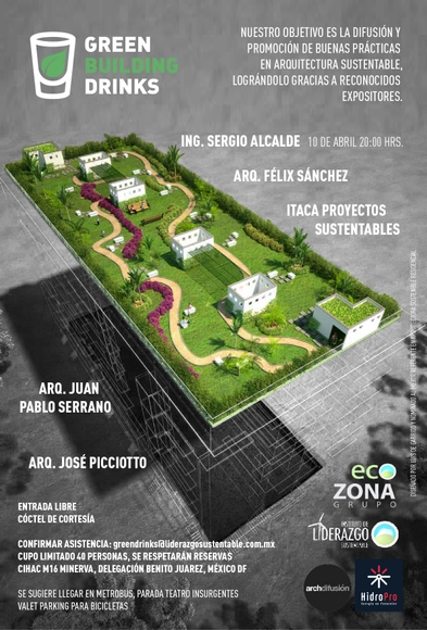 Serie de conferencias de sustentabilidad / Green Buildings Drinks - Imagen Principal