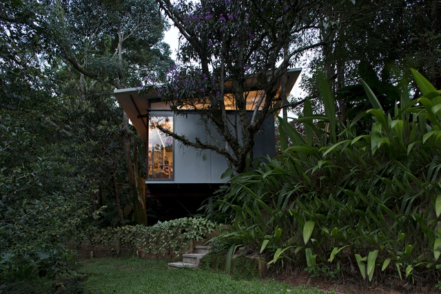 Estúdio 4x4 / Teresa Mascaro - Casas, Jardim, Fachada, Floresta