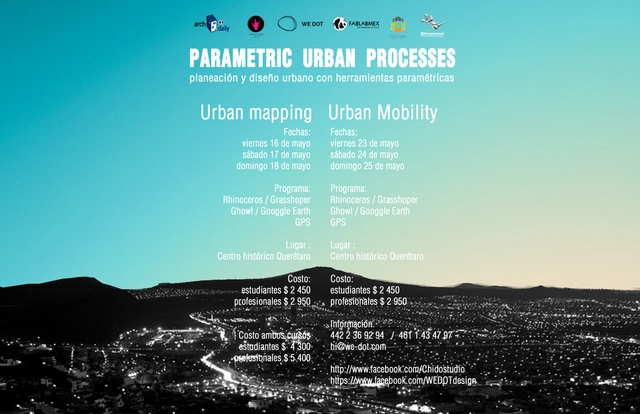 Workshop Parametric Urban Processes / Chido Studio - Imagen Principal
