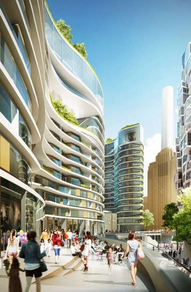 Foster y Gehry Revelan Diseño para renovación de Central Termoélectrica Battersea - Imagen Principal
