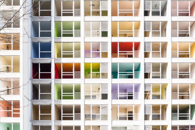 Arte y Arquitectura: una colorida demolición - lo interiores abandonados de las Torres Rabot en Gante son revelados - Imagen Principal