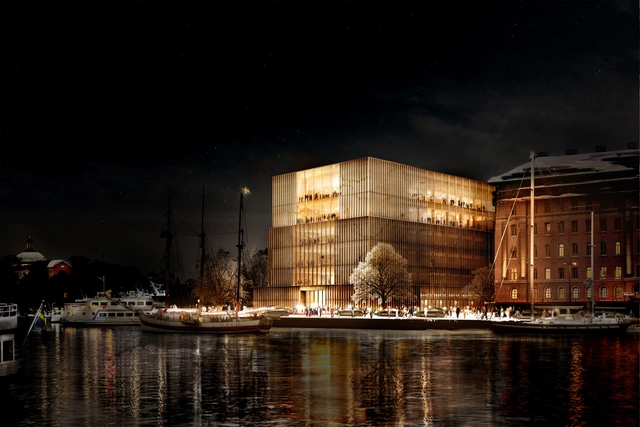 Presentan nuevos detalles del diseño de Chipperfield para el Centro Nobel en Estocolmo - Centro Cultural