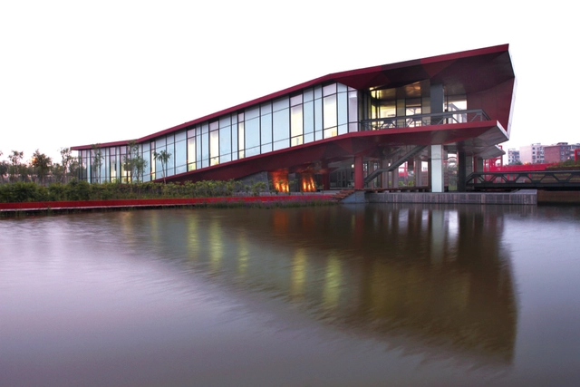 Museo de la Cultura en Puente Tianjin Qiaoyuan / Sunlay - Museo