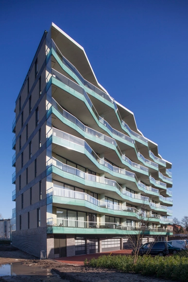 Nieuw Leyden Block / Arons en Gelauff Architecten - Apartments, Facade