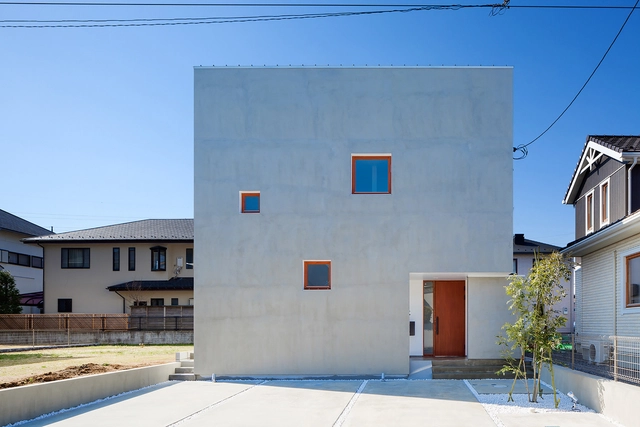 The House of Kubogaoka  / Kichi Architectural Design - Houses, Facade, Door