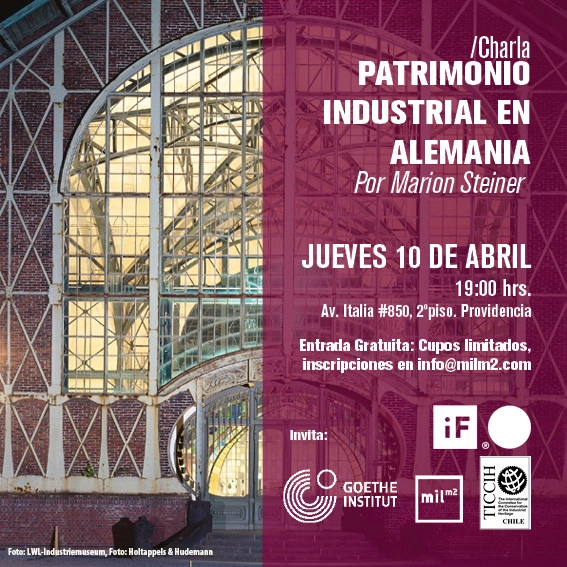 Charla: PATRIMONIO INDUSTRIAL EN ALEMANIA  - Imagen Principal