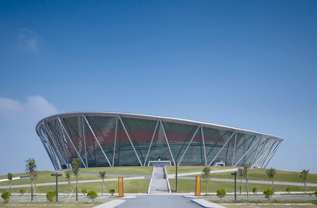 Estádio de Basquete em Dongguan / gmp architekten - Arquitetura Esportiva