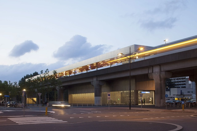 Estación de Metro de Amsterdam / Maccreanor Lavington Architects - Estación De Metro
