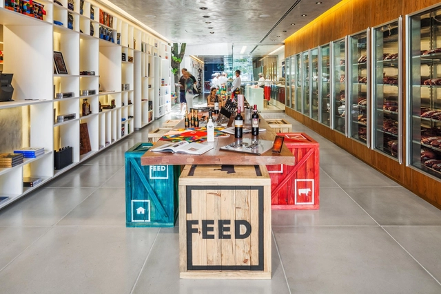 Loja Feed / FGMF + Projeto de Perto - Interiores, Cadeira, Mesa