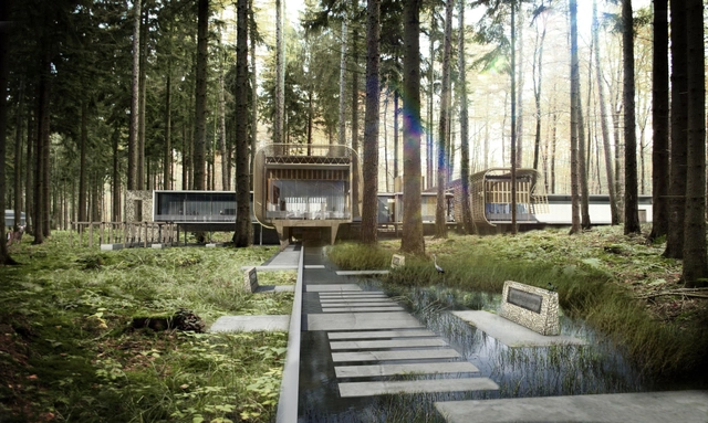 Boogertman + Partners ganan concurso para diseñar centro educativo en el bosque Karura en Kenia - Salas De Clases