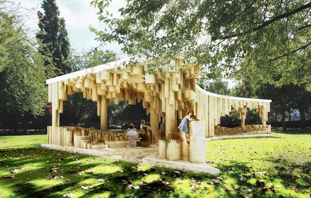 Taller mexicano gana Mención Especial en el Concurso Triumph London 2014: Dream Pavillion - Imagen Principal