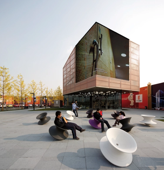 Galería de Ventas Vanke del Nuevo Centro de la Ciudad / Spark Architects - Tienda