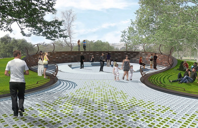 Zerafa Studio Designs Memorial for Orange County Crime Victims  - Monuments