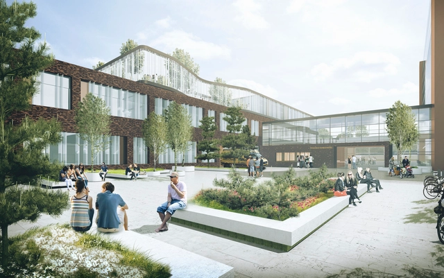 C.F. Møller Wins Vendsyssel Hospital Competition - Hospital 
