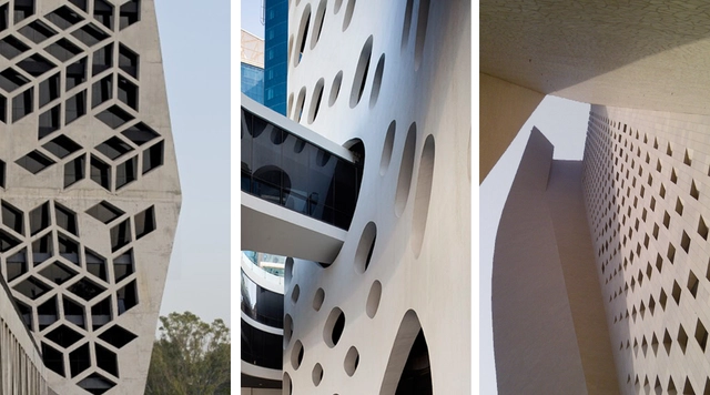 Edificios: Fachadas de hormigón perforado - Imagen Principal