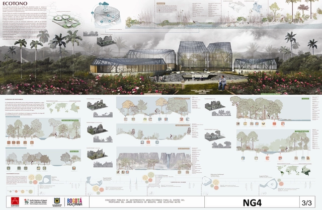 Anuncian ganadores del concurso de diseño del Tropicario del Jardín Botánico de Bogotá - Imagen Principal