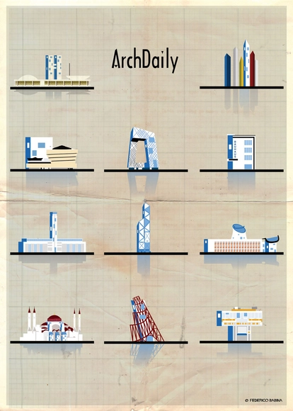 Federico Babina最新建筑图案作品：经典民族建筑（伴随着创新） - 主图