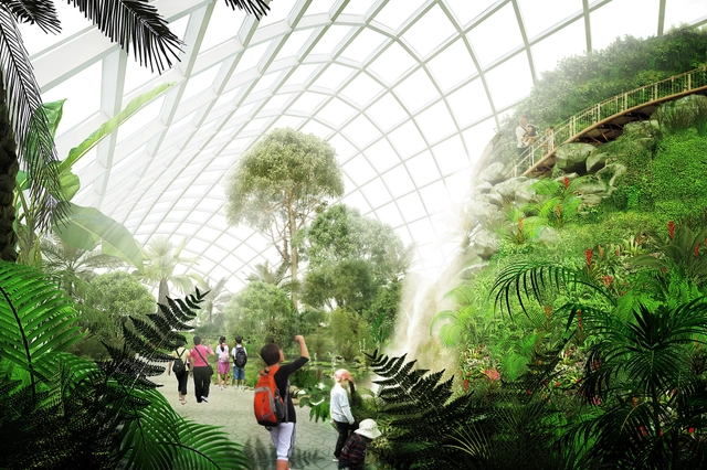Escritório John McAslan + Partners é selecionado para projetar um jardim botânico na China - Imagem de Destaque