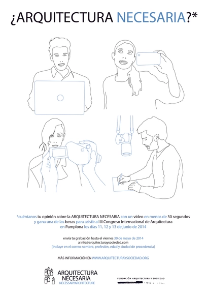 200 becas para asistir al III Congreso Internacional de Arquitectura en Pamplona, España - Imagen Principal