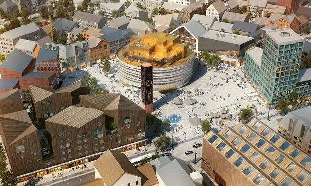 A cidade de Kiruna, Suécia, será "relocada" ainda este mês - Imagem de Destaque