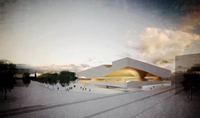 Aires Mateus gana competición para diseñar mezquita en Francia - Imagen Principal