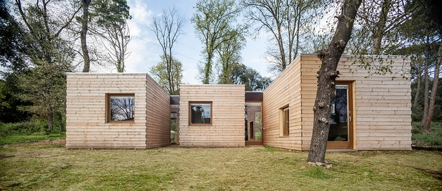 Casa Bioclimática GG / Alventosa Morell Arquitectes  - Casas, Jardín, Puerta, Fachada