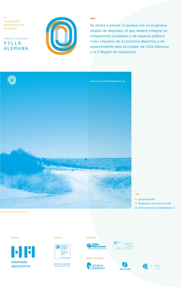 2° concurso para arquitectos jóvenes: Parque Deportivo Villa Alemana / Chile - Imagen Principal